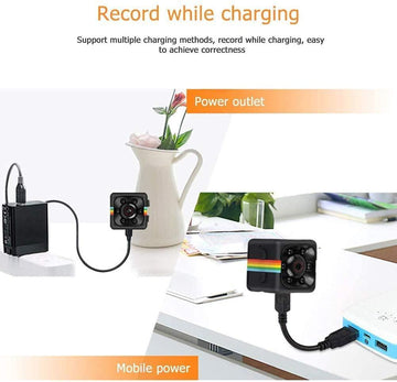 Mini Clear Vision Camera with One 32GB SD Card and USB Reader