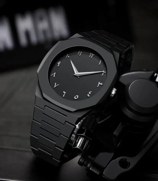 Black Arabic Watch